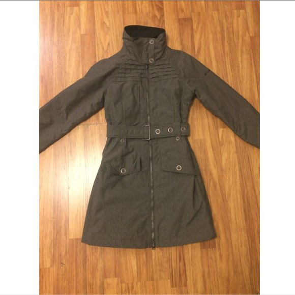 Columbia Grey Trench Jacket - Picture 1 of 2